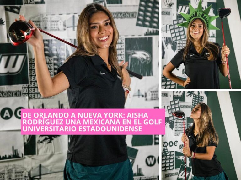 Mexicana en el Golf Aisha Rodriguez