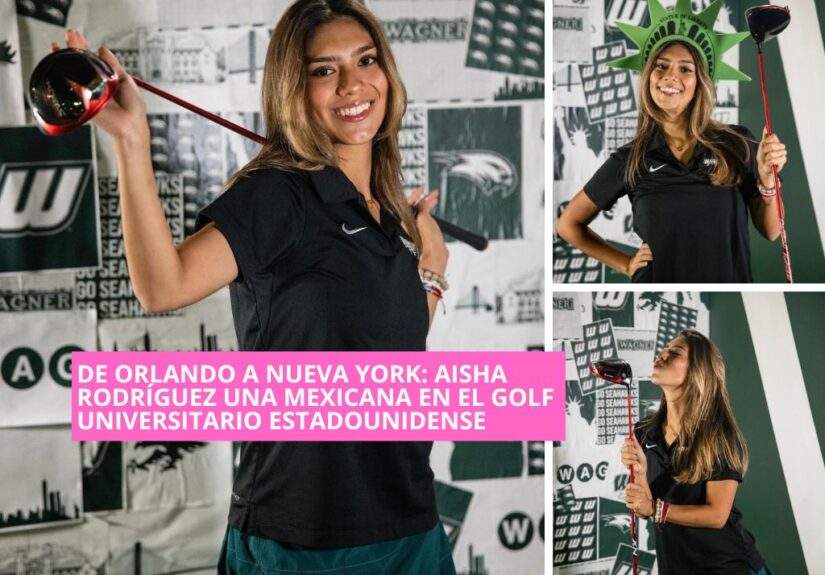 Mexicana en el Golf Aisha Rodriguez